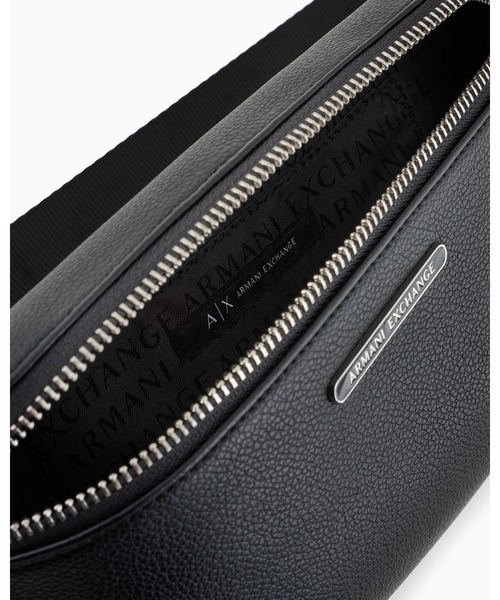 EMPORIO ARMANI ボディバッグ・ウエストポーチ ブラック ARMANI EXCHANGE ウエストポーチ 「A|X アルマーニ