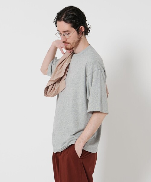 steven alan ルーズフィット ヘンリーネック Tシャツ steven alan ルーズフィット ヘンリーネック Tシャツ