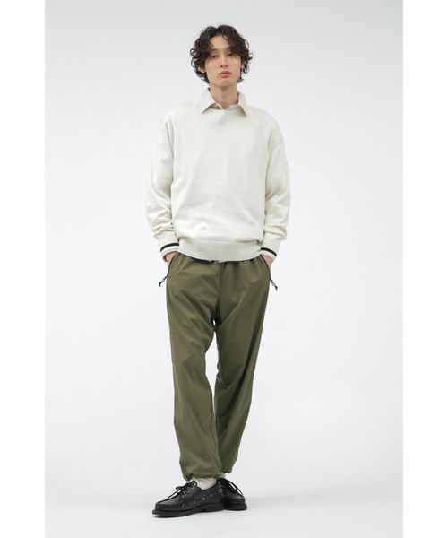 MARGARET HOWELL パンツ STRETCH NYLON MICRO RIP STOP メンズ