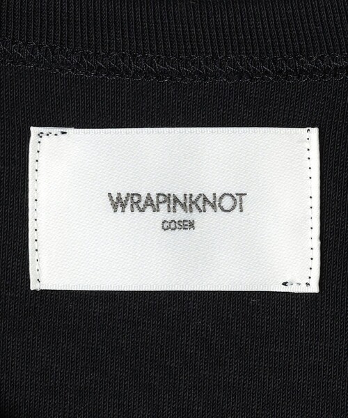 WRAPINKNOT タンクトップ ノースリーブ 「WRAPINKNOT」フロント