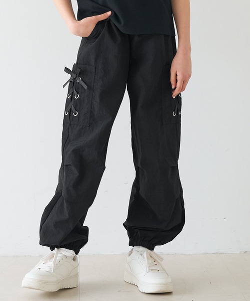 coca（コカ） パンツ 「WEB限定セール」キッズ レースアップポケット