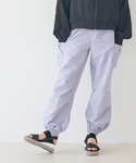 ワイドパンツ パンツ キッズ レースアップポケ...の詳細画像4
