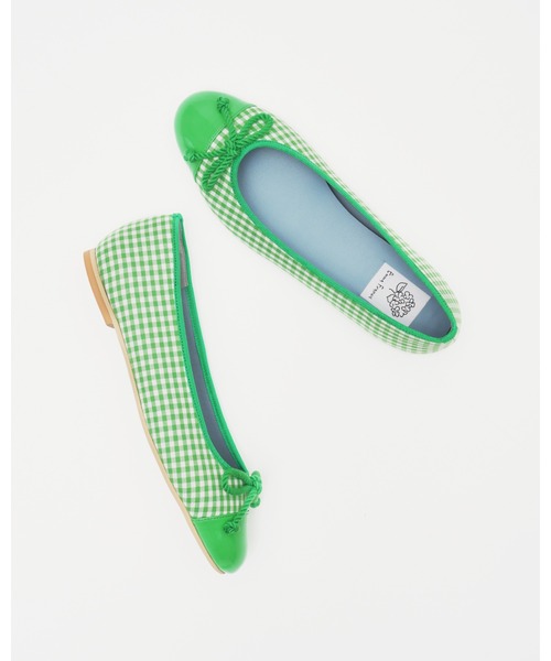 バレエシューズ パンプス チェック柄 フラット : ZOZOTOWN Yahoo!店