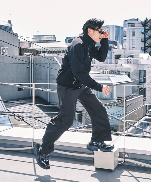 NVRFRGT スラックス 別注 CURVED LEG WORK PANTS メンズ