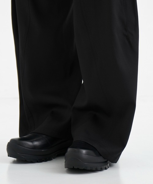 NVRFRGT スラックス 別注 CURVED LEG WORK PANTS メンズ