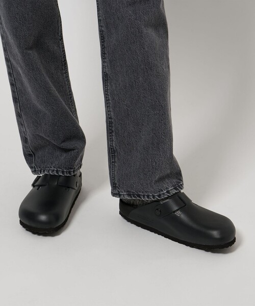サンダル 「BIRKENSTOCK」 Boston/ボストン レザーサンダル メンズの画像