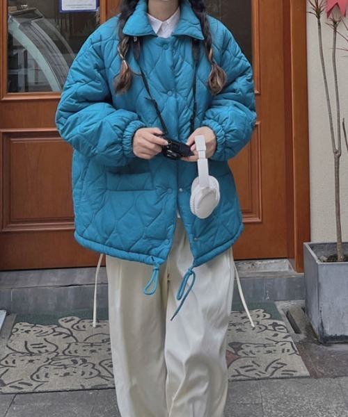 Vipoa」 ジャケット FREE ライトブルー レディース : ZOZOTOWN Yahoo