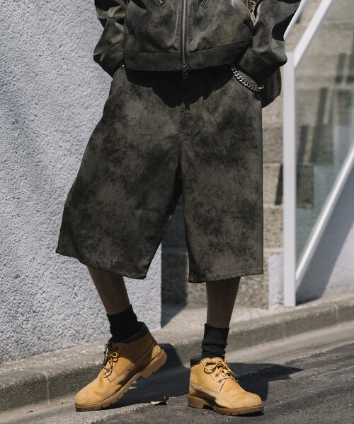 FREAK'S STORE パンツ LEATHERETTE Buggy Short Pants
