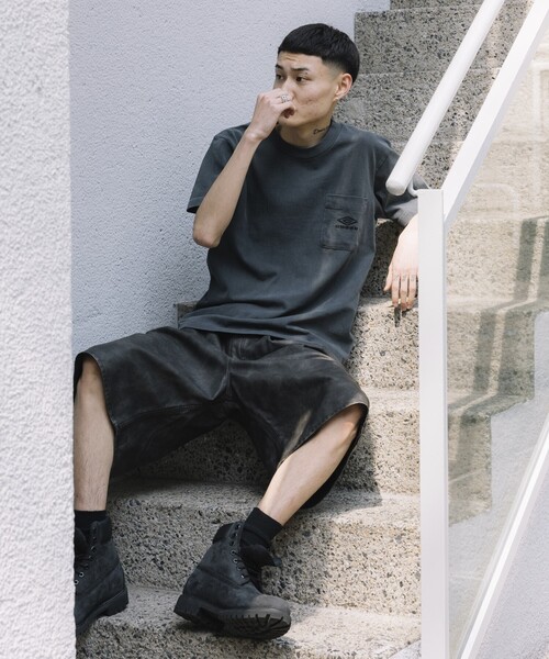 FREAK'S STORE パンツ LEATHERETTE Buggy Short Pants