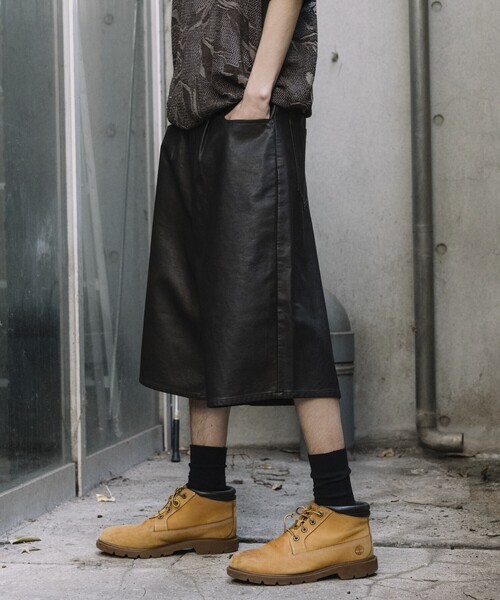 FREAK'S STORE（フリークスストア） パンツ LEATHERETTE Buggy Short