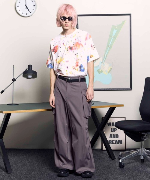 MAISON SPECIAL カーゴパンツ 「UNISEX」Side Purse Wide Pants