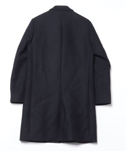 【TOMORROWLAND】ネイビー チェスターコート 3つボタン TOMORROWLAND（トゥモローランド） チェスターコート X-SMALL ブラック