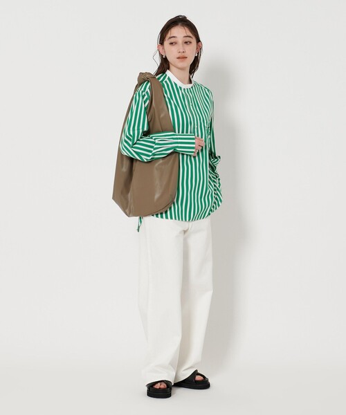 【美品】ユナイテッドアローズ トライアングル　バッグ UNITED ARROWS トートバッグ 「WEB限定」ノット トライアングル