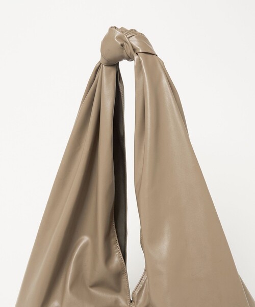 【美品】ユナイテッドアローズ トライアングル　バッグ UNITED ARROWS トートバッグ 「WEB限定」ノット トライアングル