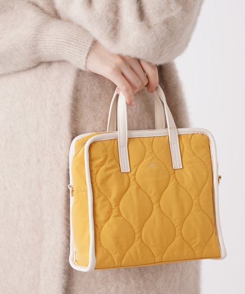 「en recre」 「accommode」2WAYバッグ FREE アイボリー レディース_画像4