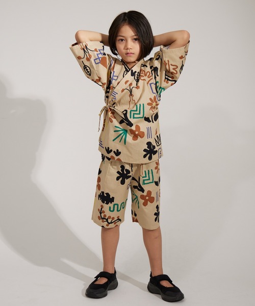 男の子 春・夏 まとめ売り 80 保育園着　【甚平 ペアマノン ミキハウス等】 PAIRMANON STREET（ペアマノンストリート） 浴衣 「PAIRMANON STREET