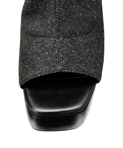 【gyda】GD GLITTERブーツサンダル ラメ ギャル GYDA サンダル GD GLITTERブーツサンダル レディース : ZOZOTOWN