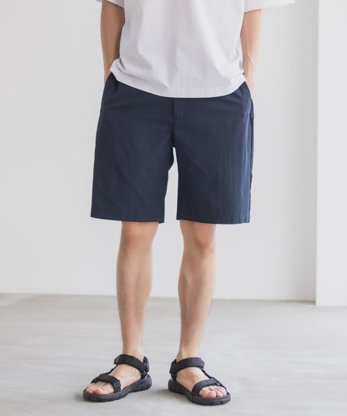 NAVY ハーフパンツ ワイドパンツ パンツ 「風通しが良く涼しい ドライ