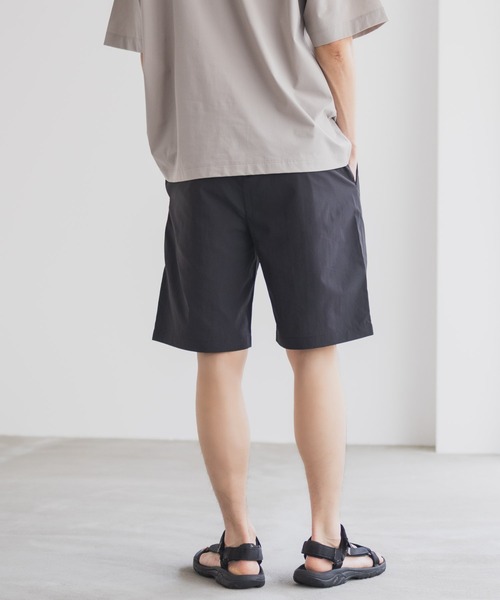 EC Melodi メッシュ ショーツ ハーフパンツ NAVY パンツ 「風通しが良く涼しい ドライ機能」NAVY KAZE TOSU