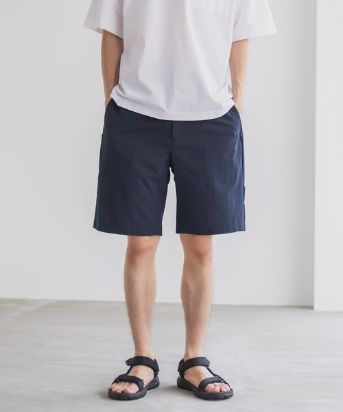 ジェネラルリサーチ　ハーフパンツ　STYLE1481 NAVY ハーフパンツ ワイドパンツ パンツ 「風通しが良く涼しい ドライ