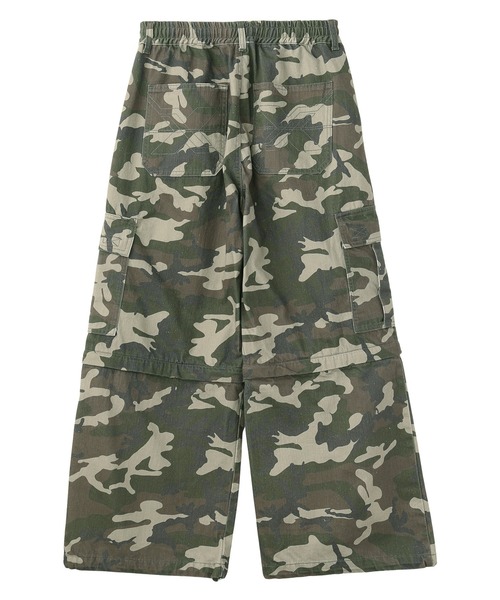 X-girl 2Wayカーゴパンツ X-girl（エックスガール）の「2WAY CARGO PANTS（カーゴパンツ