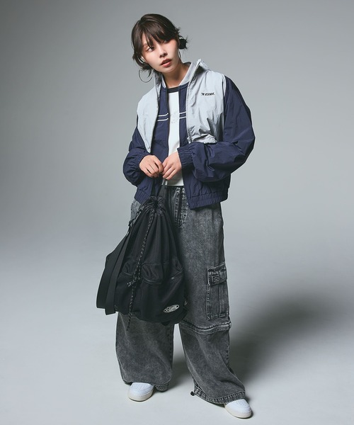 X-girl 2Wayカーゴパンツ X-girl（エックスガール）の「2WAY CARGO PANTS（カーゴパンツ