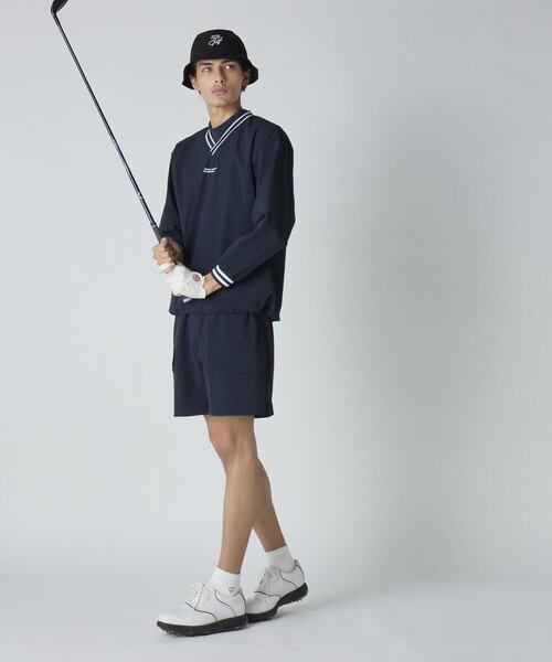 【新品未使用】ユナイテッドアローズゴルフ ショートパンツ ネイビー ユナイテッドアローズ UNITED ARROWS GOLF ショートパンツ : GDO