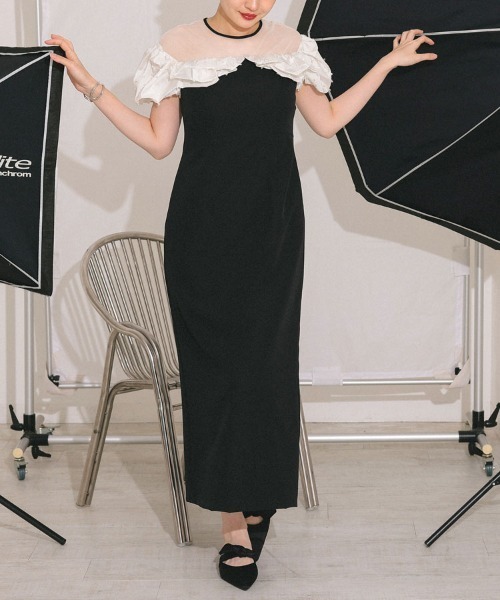 DRESS DREPAN ドレスドレパン　10個セット　② DONOBAN（ドノバン） ドレス 「ANDRESD」ribbon mashmallow dress