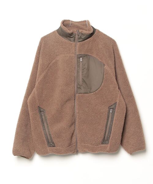 FREAK'S STORE（フリークスストア） ジップアップブルゾン M ブラウン