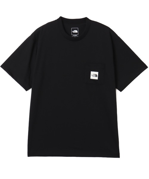 最適な価格 Logo Square S/S tシャツ FACE NORTH THE Pocket ザ / Tee トップス