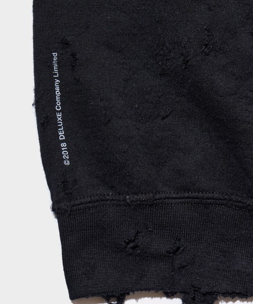 DELUXE（デラックス） トレーナー スウェット DELUXE LOGO SAVAGE CREW