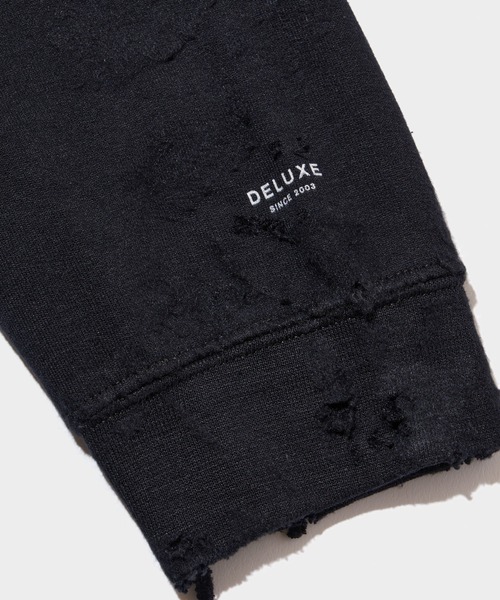 DELUXE（デラックス） トレーナー スウェット DELUXE LOGO SAVAGE CREW