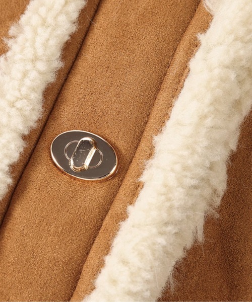 LA POMME petit ムートンコート ボアコート Cozy Faux Shearling
