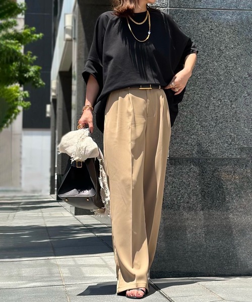 tシャツ ライトダンボールドロストヘムプルオーバー レディース Emma Taylor tシャツ ライトダンボールドロストヘムプルオーバー
