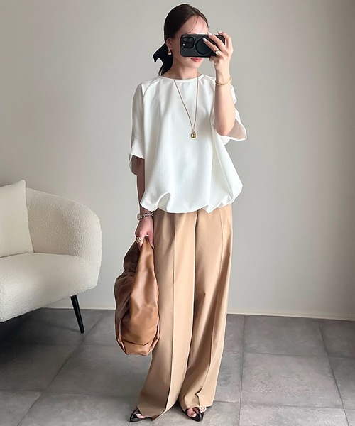 Emma Taylor tシャツ ライトダンボールドロストヘムプルオーバー
