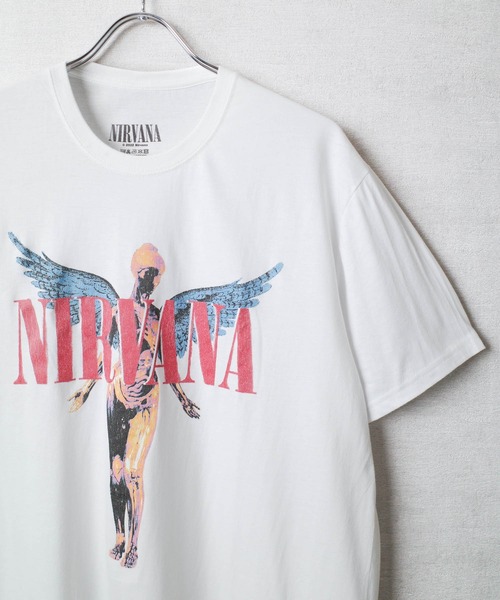 ROCK OFF tシャツ 「ROCK-OFF」NIRVANA ANGELIC T-SHIRTS メンズ