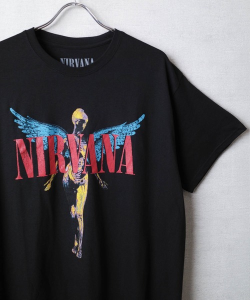 ROCK OFF tシャツ 「ROCK-OFF」NIRVANA ANGELIC T-SHIRTS メンズ