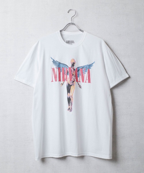 ROCK OFF tシャツ 「ROCK-OFF」NIRVANA ANGELIC T-SHIRTS メンズ