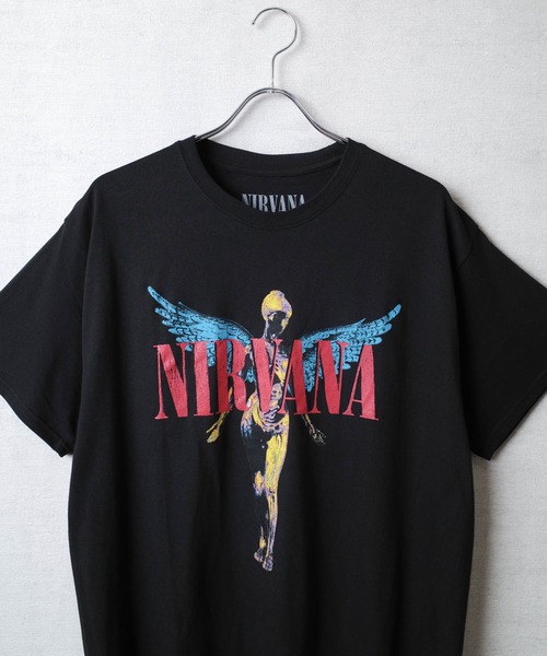 ROCK OFF tシャツ 「ROCK-OFF」「3」NIRVANA ANGELIC T-SHIRTS メンズ