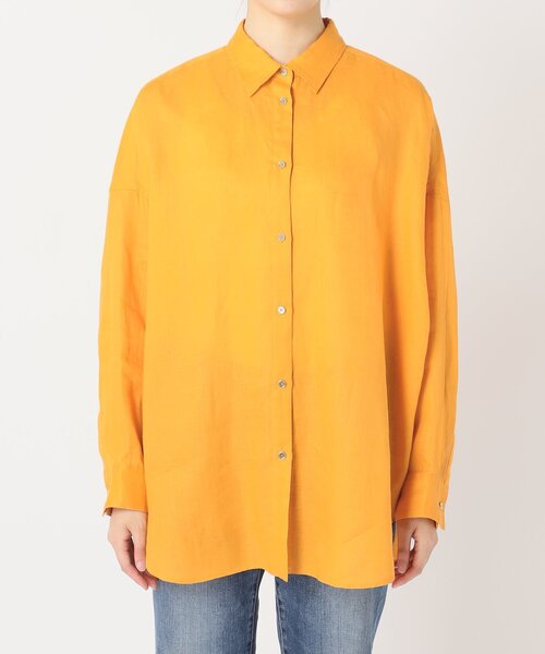 「Spick & Span」 長袖シャツ FREE オレンジ レディース