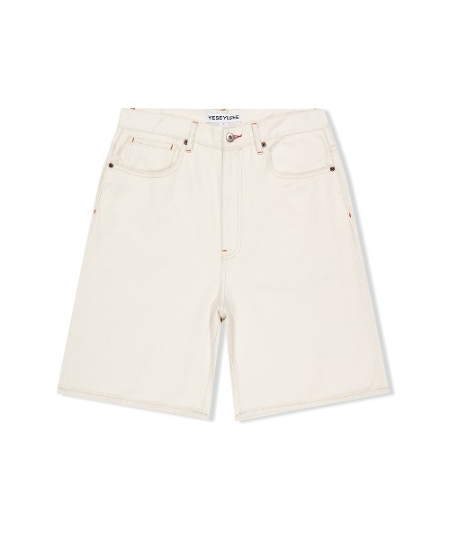 【YESEYESEE】★ベース5ポケット デニムショートパンツ ★ YESEYESEE]Basal 5 Pockets Denim Shorts/追跡付 (YESEYESEE