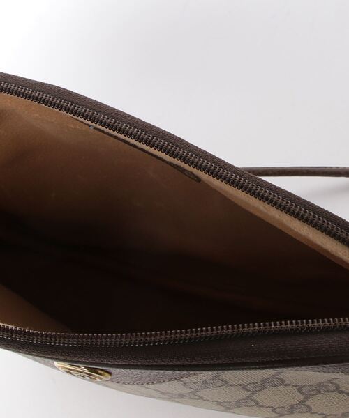 GUCCI ショルダーバッグ GGシマ ブラウン カメラバッグ GUCCI 「GUCCI」 ショルダーバッグ - ブラウン レディース