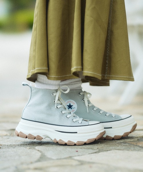 CONVERSE / ハイカットスニーカー/US8.5/GRN CONVERSE（コンバース） ハイカットスニーカー 5 グレー メンズ