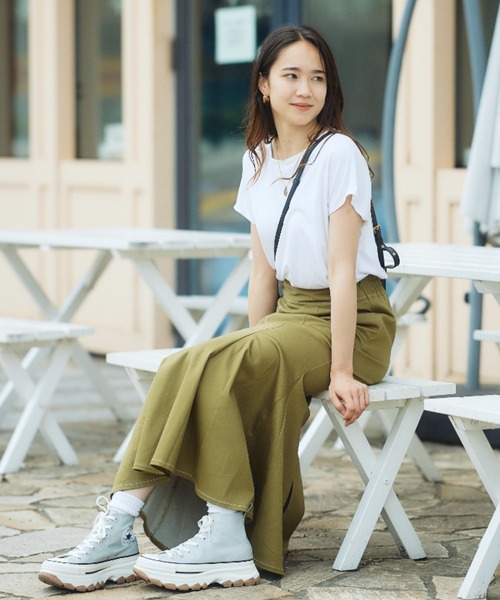 CONVERSE（コンバース） ハイカットスニーカー 5 グレー メンズ