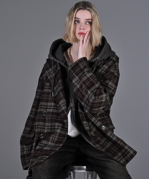 [ADRER] tailored jacket X-SMALL черный мужской 