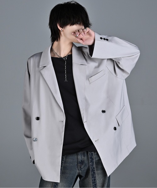 [ADRER] tailored jacket X-SMALL черный мужской 