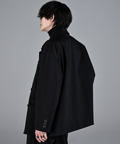 [ADRER] tailored jacket X-SMALL черный мужской 