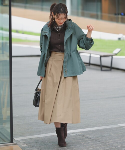 ANY SIS（エニィスィス） ブルゾン アウター フーディショート