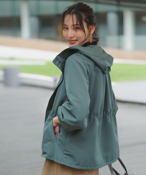 ANY SIS（エニィスィス） ブルゾン アウター フーディショート