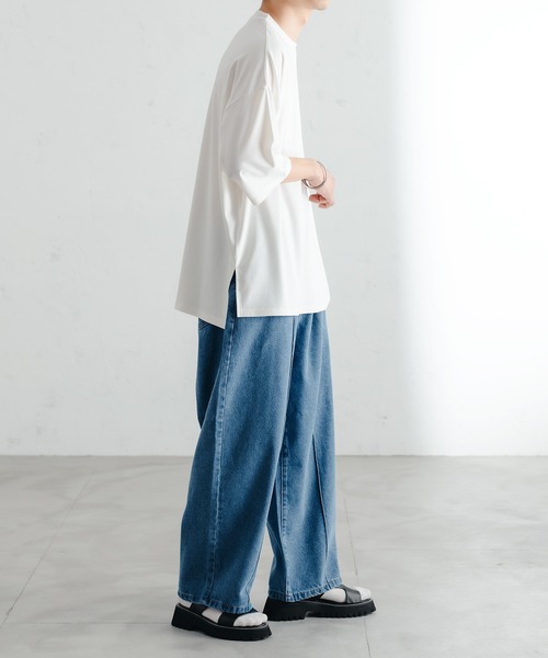 「epnok」 デニムパンツ LARGE サックスブルー メンズ